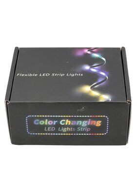 TJOY Color Changing Flexible LED Strip Lights 5050 LED Adhesive 50000 Hours Life